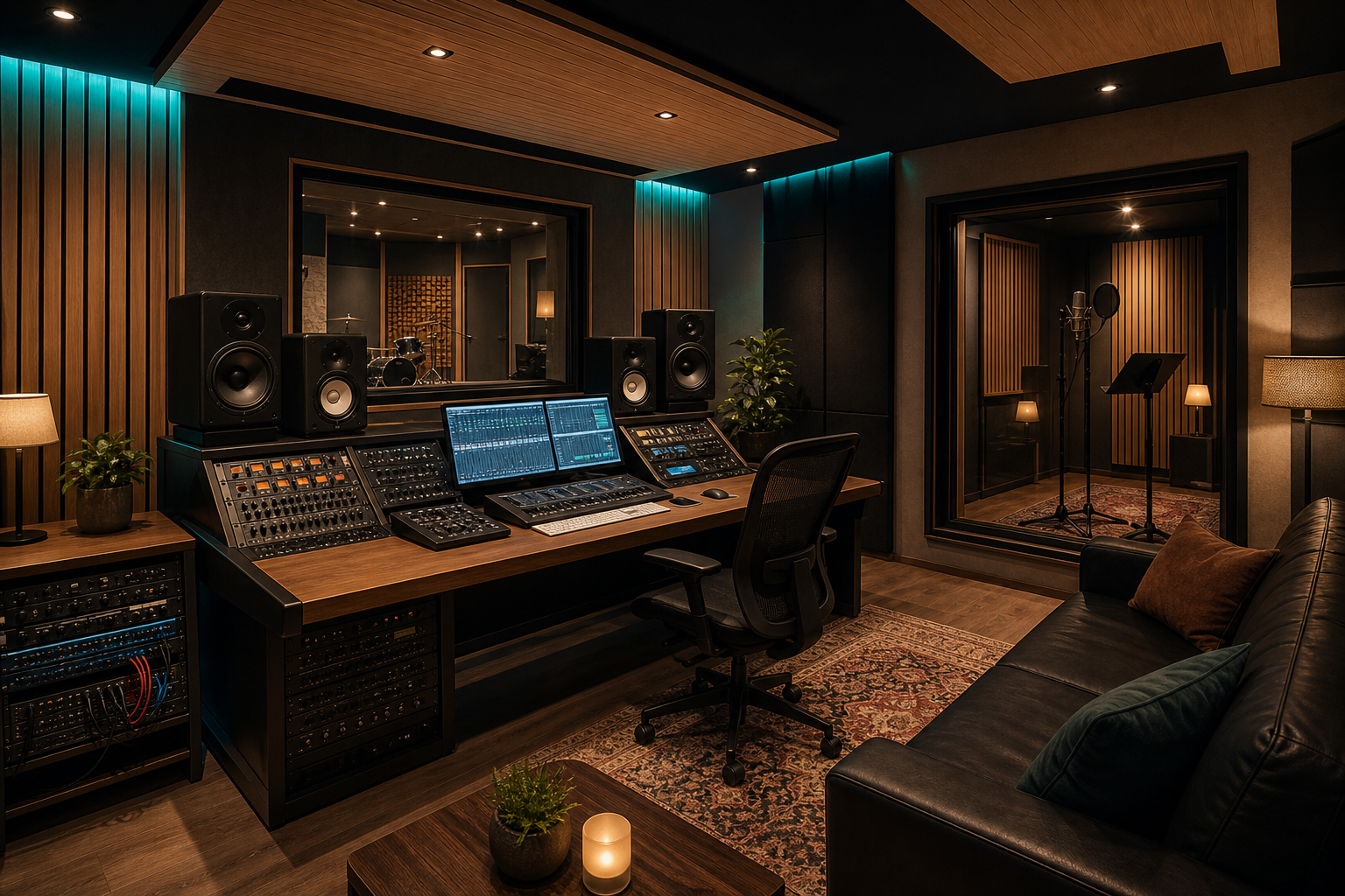 Sala di ripresa musicale dello studio